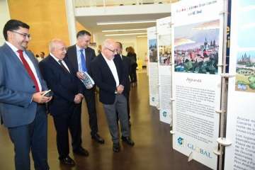 La fiesta aniversario de Global se celebró este miércoles en el Cabildo grancanario (Foto TA)